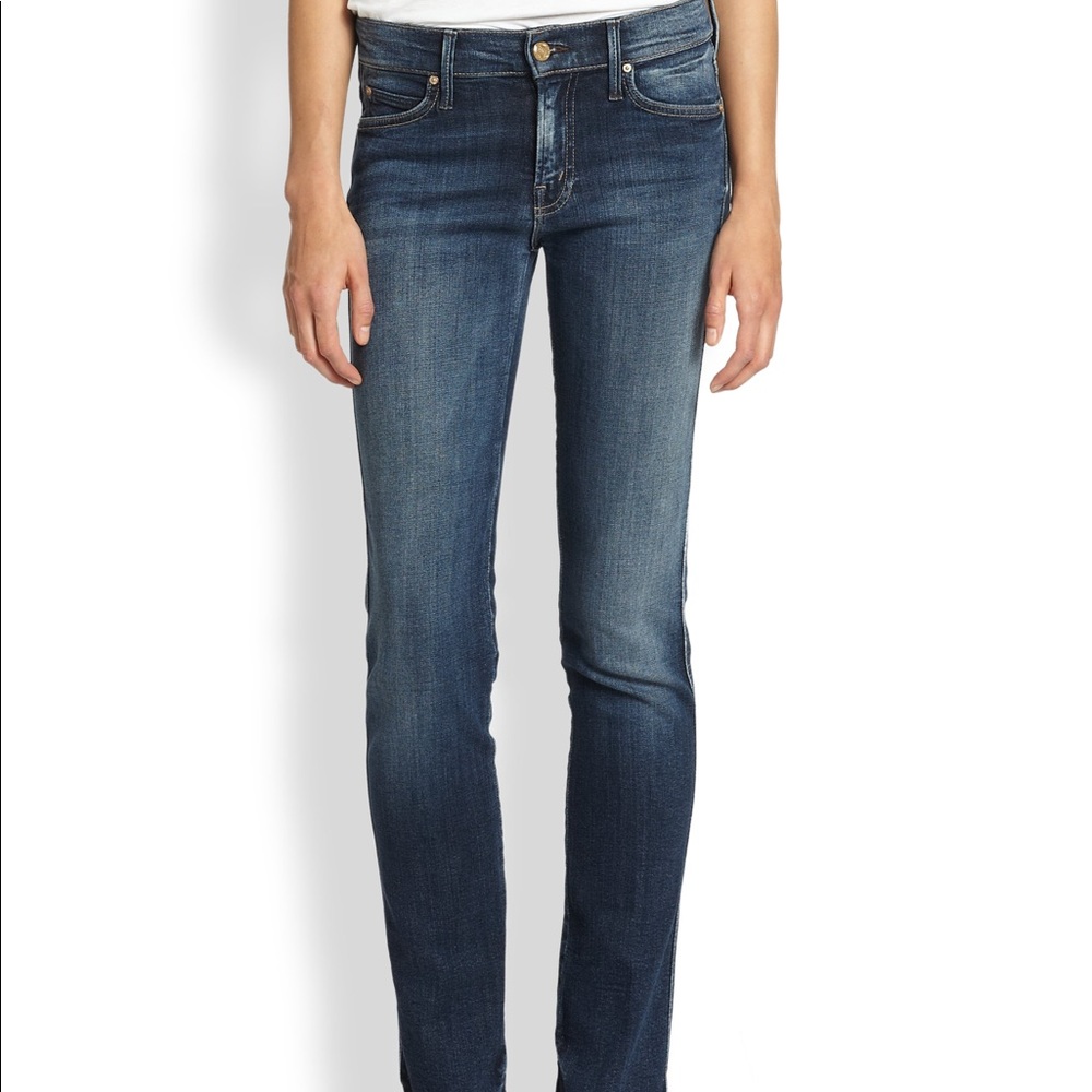 MOTHER Straight Leg Jeans The Looker